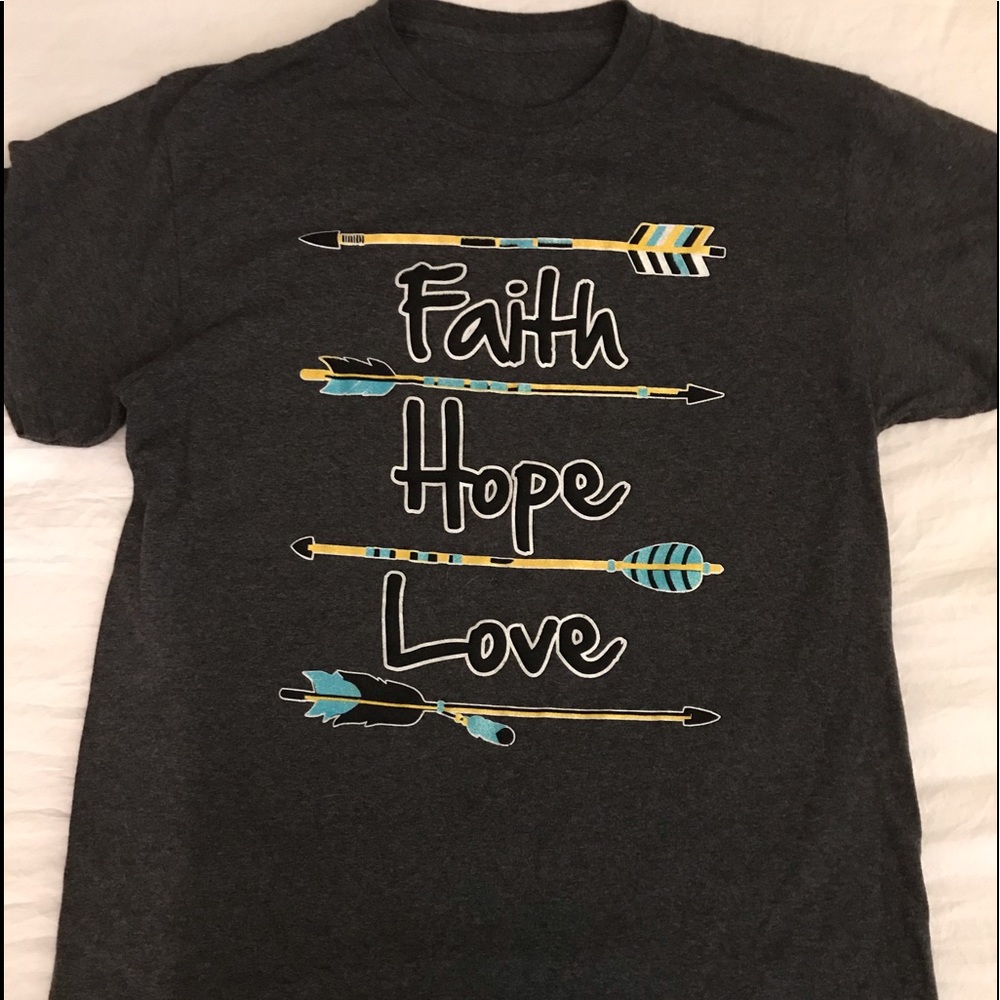 Faith Hope Love tee
